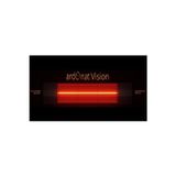 Amp Connect Dış Mekan Elektrikli Infrared Isıtıcı 2000W Duvar Tipi 50Cm Cafe Balkon Teras Isıtıcısı