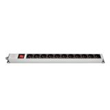AMP CONNECT Onbirli UPS Klemensli Anahtarlı Alüminyum Grup Priz