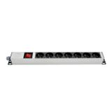 AMP CONNECT Yedili UPS Klemensli Anahtarlı Alüminyum Grup Priz