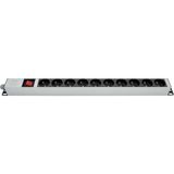 AMP Onlu Ups Klemensli Anahtarlı Grup Priz - Gri - ONLU UPS KLEMENSLİ ANAHTARLI GRUP PRİZ