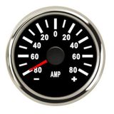 AMPERMETRE ÇAP 52mm SİYAH 12/24v ŞÖNT DAHİLDİR TEKNE YAT