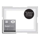 Ampersand Ahşap Paneller için Floaterframe 17,72 cm Derinlik, İnce, 22,88 x 30,48 cm, Beyaz (FTHIN780912W)