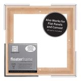 Ampersand Ahşap Paneller için Floaterframe 17,72 cm Derinlik, İnce, 25,72 x 25,72 cm, Akçaağaç (FTHIN781010M)