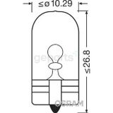 Ampul 12V 5W Dipsiz Gösterğe Sari Işık (10 Adet)