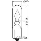 Ampul Bm Bm W1w 24V 1W W2x4,6D Dıpsız Ampul Kucuk Orıgınal (10 Adet)