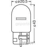 Ampul Bm Bm W21w 12V 21W W3x16d Dıpsız Ampul Jumbo Orıgınal (10 Adet)