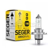 Ampul H4 12V 100/90W P43t Standart Yenileme 3.500K. Yüksek Güç P43 Tırnaklı (10 Adet)
