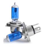 Ampül H4 12v 100w P43t Tırnaklı 1 Takım Beyaz Işık