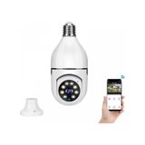 Ampul Ip Wifi 360 Panoramik Kamera Güvenlik Kamerası Çift Wifi Gece Görüşlü-998