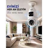 Ampul Kamera Sistemi Gece Görüşlü Çift Lens