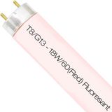 AMPULSEPETİİ Pink 18W Kırmızı T8 G13 Floresan Ampul 5 Adet - Sarı