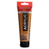 AMSTERDAM 17092342 All Acrylic Standart Serisi 120 Ml Tüp Akrilik Boya, Raw Sienna