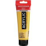 AMSTERDAM 17092692 All Acrylic Standart Serisi 120 Ml Tüp Akrilik Boya, Azo Yellow Medium