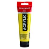 AMSTERDAM 17092722 All Acrylic Standart Serisi 120 Ml Tüp Akrilik Boya, Transparent Yellow Medium