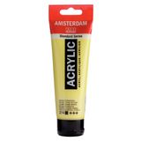 AMSTERDAM 17092742 All Acrylic Standart Serisi 120 Ml Tüp Akrilik Boya, Nickel Titanium Yellow