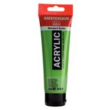 AMSTERDAM 17096052 All Acrylic Standart Serisi 120 Ml Tüp Akrilik Boya, Brilliant Green
