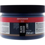Amsterdam Siyah Gesso 007 Kavanoz 250 ml