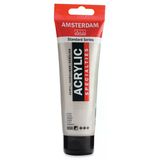 Amsterdam Standart Seri Metalik Akrilik Boya 120 Ml Silver 800