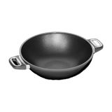 AMT 32 cm Gastroguss Amt Induktion Wog Çin Tavası