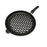 AMT 432BBQEZ20B 32 cm Delikli Döküm Tava