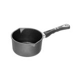AMT Gastroguss Induktion Süt ve Sos Potu 20 cm. Derinlik 11 cm. - Siyah
