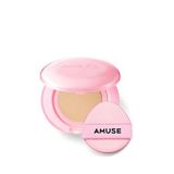 Amuse Dew Power Vegan Cushion Spf 50+ Pa++++ 02 Gün Boyu Kalıcı Orta Parlak Bitişli Bb Krem 15 Gr