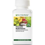 Amway Nutriway Chewable Multivitamin 120 Tablet Portakal Aromalı Takviye Edici Gıda