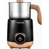 Amzchef 8'i 1 Arada Otomatik Süt Köpürtücü 600 Ml, 550W Siyah