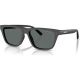 An 4376 27581W 55 Arnette Klipsli (Clip-On) Güneş Gözlüğü - Siyah