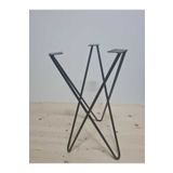 A&N DEKOR "Yıldız" Sehpa Ayağı / Metal / Siyah - Çap 35cm