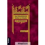 Ana Meseleleriyle Kelam Ve Felsefe Fahreddin Er-Razi