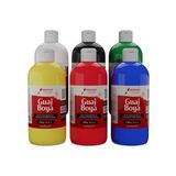 Ana Renkler Guaj Boya 6'lı Set 6X500GR - -- - Option-1