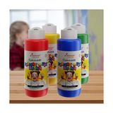 Ana Renkler Parmak Boyası 4'lü Set 4X120ML - -- - Option-1