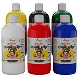 Ana Renkler Parmak Boyası 6'lı Set 6x500gr