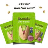 Anadolce Lezzet Ödüllü Tuzlu Kavrulmuş Siirt Fıstığı 0.54 KG Kabuklu - 180 gr
