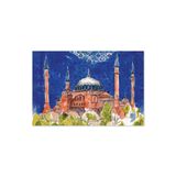 Anadolia Ayasofya Camii Ahşap Kartpostal