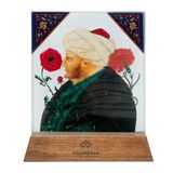 Anadolia Fatih Sultan Mehmet 3 Boyutlu Dekoratif Cam Obje