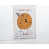 Anadolia Kadınlar Günü Her Gün Parlayın Ahşap Kartpostal