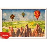 Anadolia Nevşehir Göreme Ahşap Kartpostal