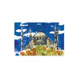 Anadolia Sultanahmet Camii Ahşap Kartpostal