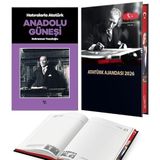 Anadolu Güneşi - Kahraman Yusufoğlu ve 2026 Atatürk Ciltli Ajanda