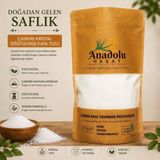 Anadolu Hasat Çankırı Kristal Öğütülmüş Kaya Tuzu Doğal 1 kg Zengin Mineral İçeriği ile Katkısız ve Doğal