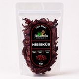 Anadolu Hasat Hibisküs Otu Çayı 1 KG – Doğal Kurutulmuş Hibisküs Bitki Çayı 1000 GR - 40 gr
