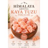 ANADOLU HASAT Himalaya Kristal Kaya Tuzu Parçaları 1 Kg Doğal