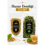 ANADOLU HASAT Huzur Demliği 2’li Bitki Çayı Seti – Papatya 30 Gr + Limon Melisa 20 Gr