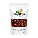 Anadolu Hasat Renkli Tane Karabiber 40 gr – Karışık Tane Biber, Gurme Baharat - 500 gr