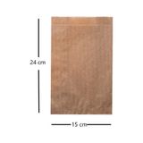 Anadolu Kağıtçılık Çizgili Şamua Kraft Kese Kağıdı 10 KG 15 x 24 CM Simitlik