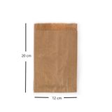 Anadolu Kağıtçılık Çizgili Şamua Kraft Kese Kağıdı 40 G 10 KG 12 CM X 20 CM- 125 G'lık