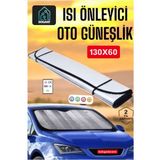 Anadolu Otomobil Araba Ön Cam Güneşliği Oto Güneşlik 130X60 cm - XXXL 130 X 60