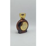 ANADOLU PARFÜM | Altın Işlemli Boş Parfüm Şişesi 50ml Sprey Başlıklı, Kahverengi Rengi